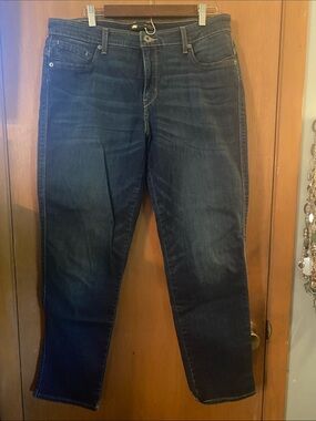 Levi's Women's Dark Indigo Straight Leg Jeans